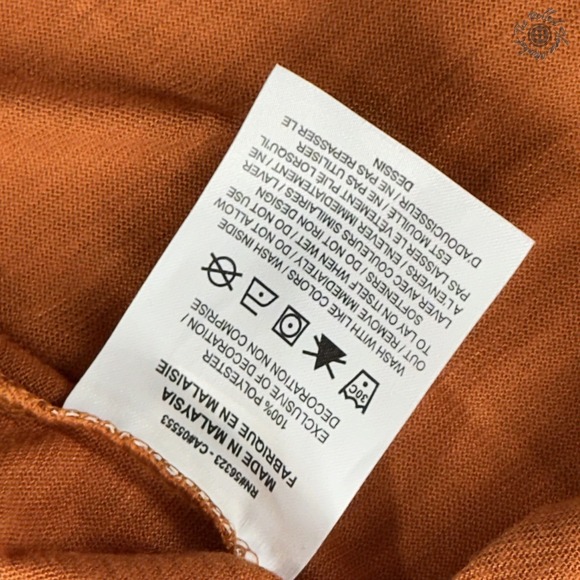 NWT Nike Coaches Soccer Football Top Mens Small Orange White DJ5118-802 MSRP $60 - Picture 7 of 11